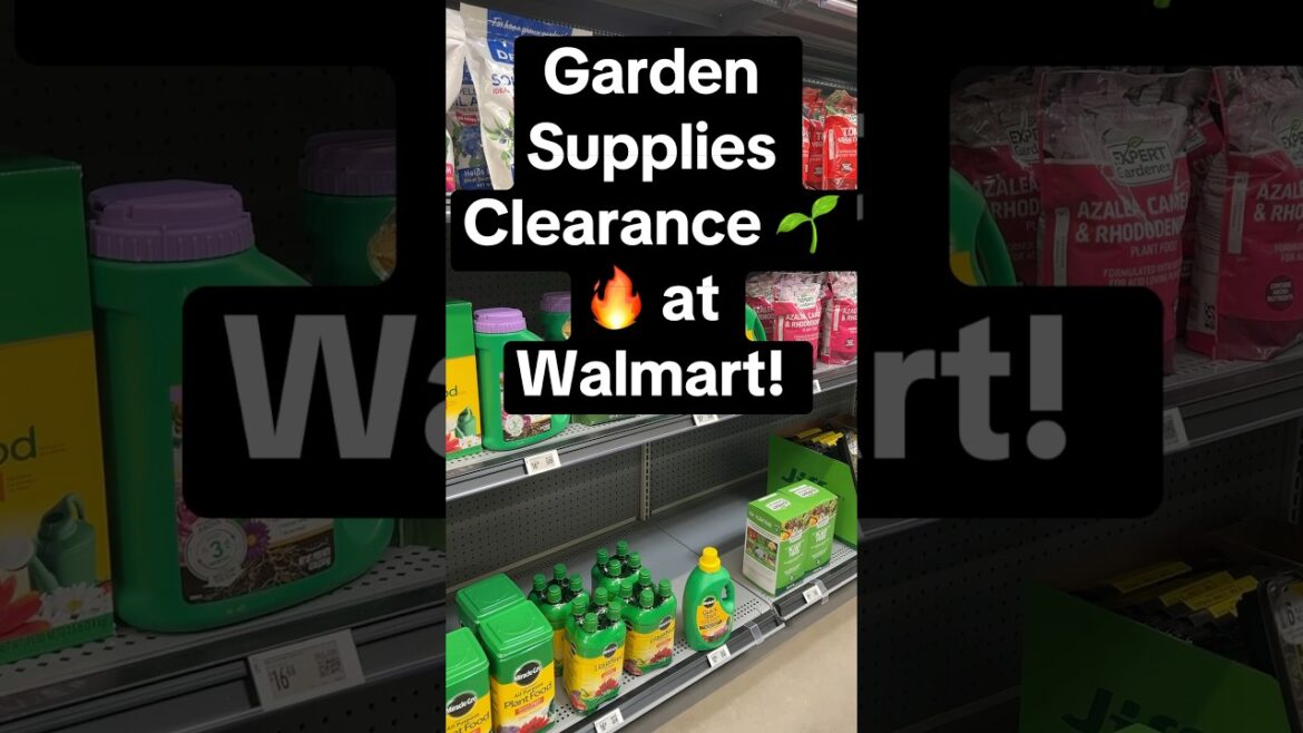 Garden Supplies Clearance 🌱🔥 at Walmart! #gardeningtips #gardendeals #walmartclearance #short Garden Supplies Clearance 🌱🔥 at Walmart! #gardeningtips #gardendeals #walmartclearance #short
