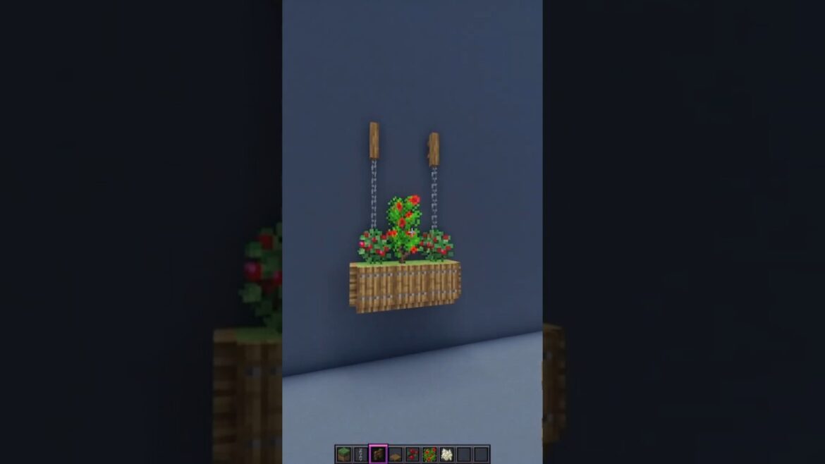 Minecraft Garden Ideas | Minecraft Garden Design #minecraft #shorts