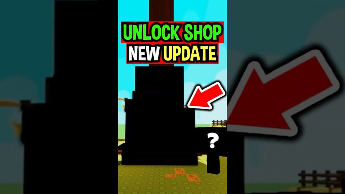 UNLOCK SHOP UPDATE in Roblox Grow a Garden..