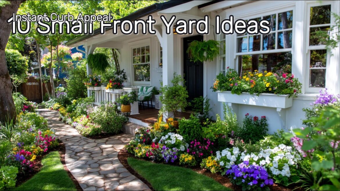 10 Small Front Yard Landscaping Ideas That Instantly Boost Curb Appeal 🌿✨