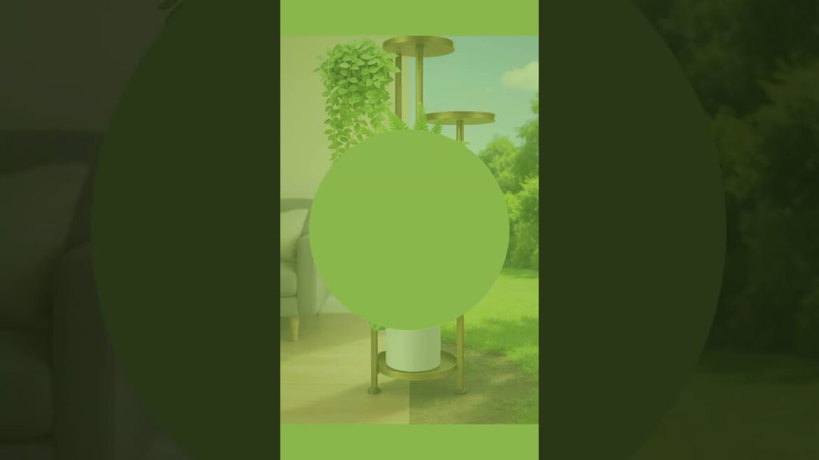 Metal Plant Stand 120cm | 5-Tier Indoor Outdoor Flower Pot Rack (Gold) Metal Plant Stand 120cm | 5-Tier Indoor Outdoor Flower Pot Rack (Gold)