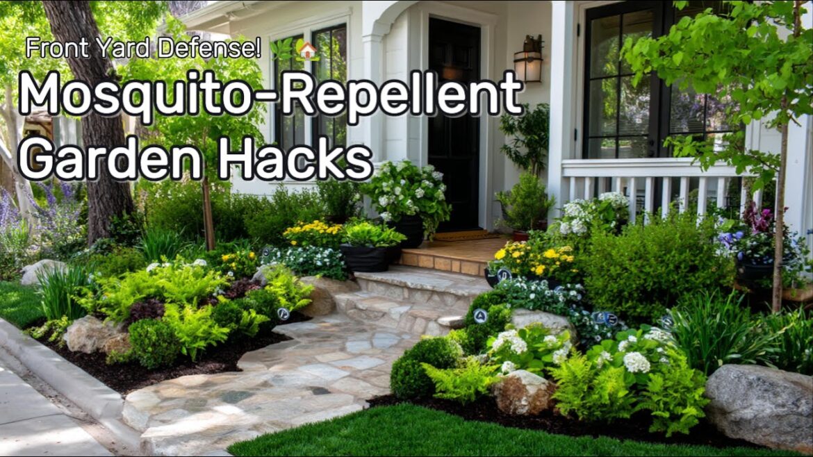 10 Beautiful Mosquito-Repellent Plants That Transform Your Front Yard 🌿🦟
