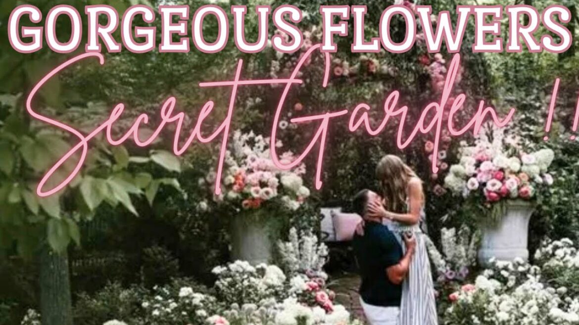 LOOK AT THIS URN!! Inspiring Secret Garden Ideas & Blooms: DIY Guide