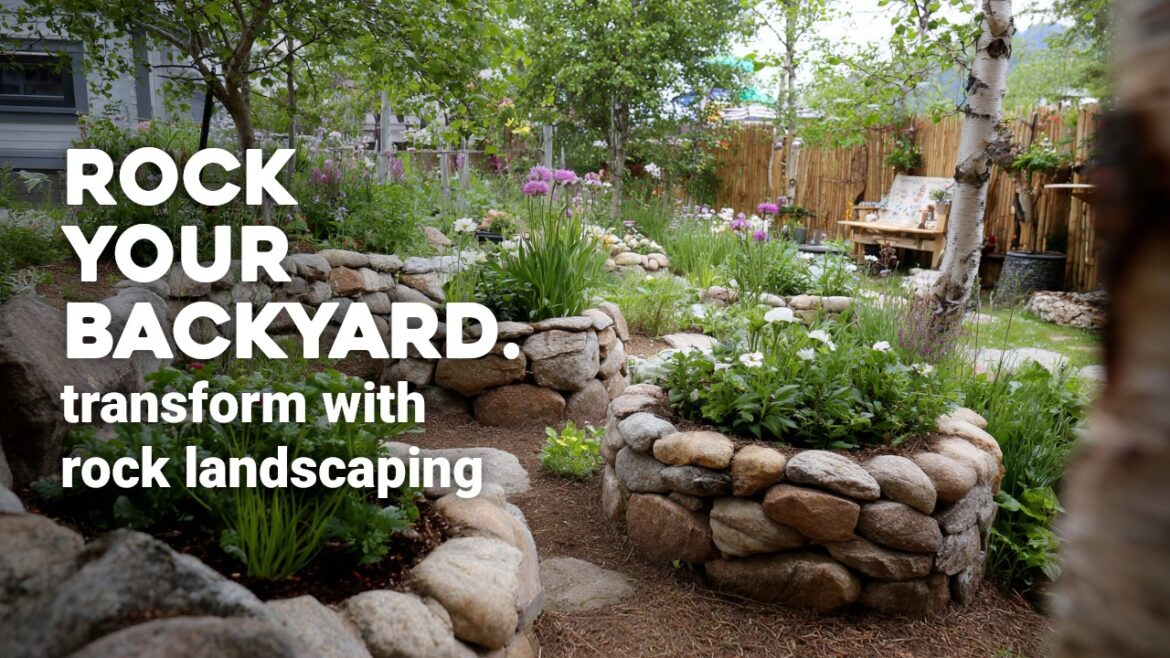 🪨 Simple Rock Landscaping Ideas for a Low-Maintenance & Stunning Backyard Design