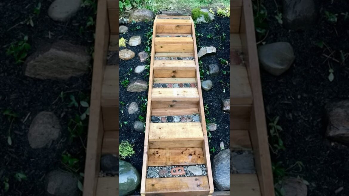 DIY Custom Stairs Project | Backyard Landscaping Before & After DIY Custom Stairs Project | Backyard Landscaping Before & After