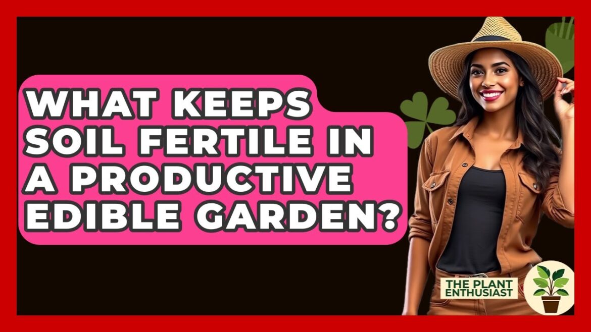 What Keeps Soil Fertile In A Productive Edible Garden? – The Plant Enthusiast What Keeps Soil Fertile In A Productive Edible Garden? - The Plant Enthusiast