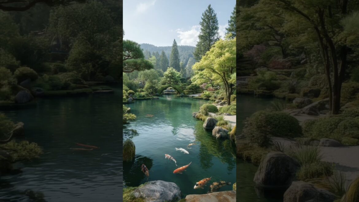 Zen Garden Koi Pond #ZenGarden #KoiPond #JapaneseGarden #TranquilBackyard #WaterFeature Zen Garden Koi Pond #ZenGarden #KoiPond #JapaneseGarden #TranquilBackyard #WaterFeature