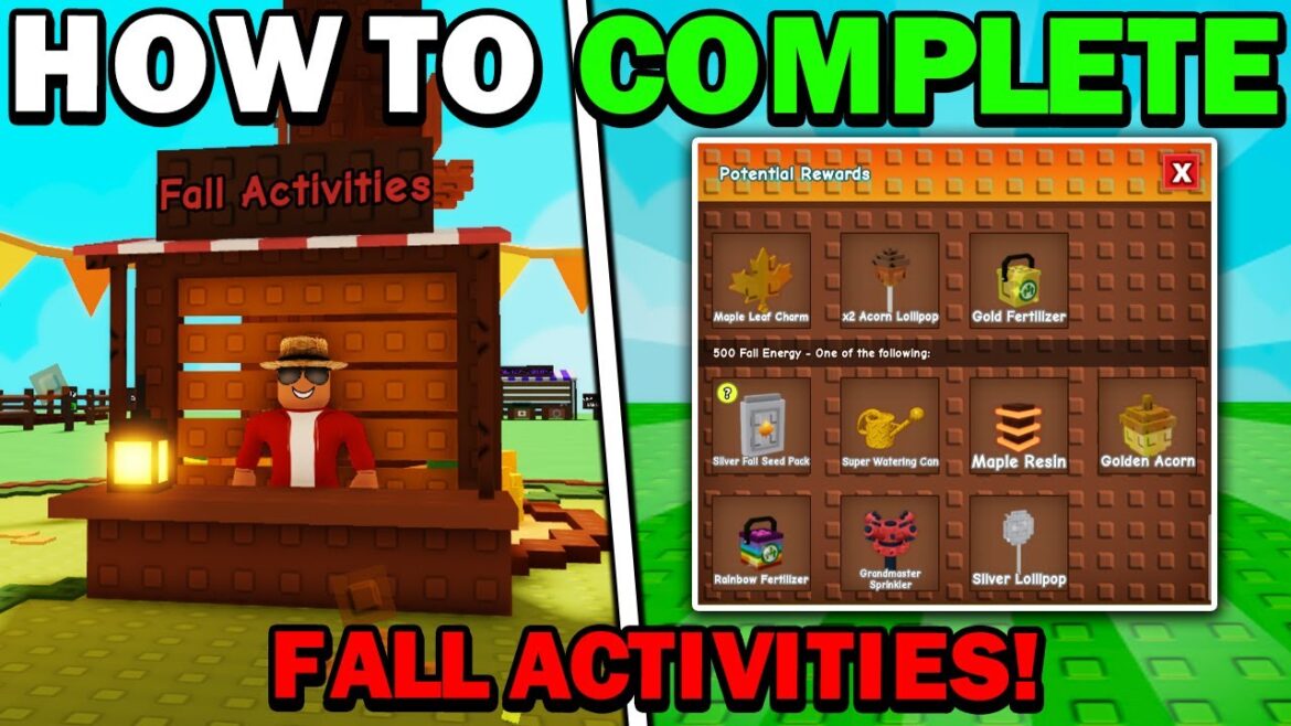 HOW TO DO FALL ACTIVITIES!! (Event) Grow a Garden ROBLOX HOW TO DO FALL ACTIVITIES!! (Event) Grow a Garden ROBLOX