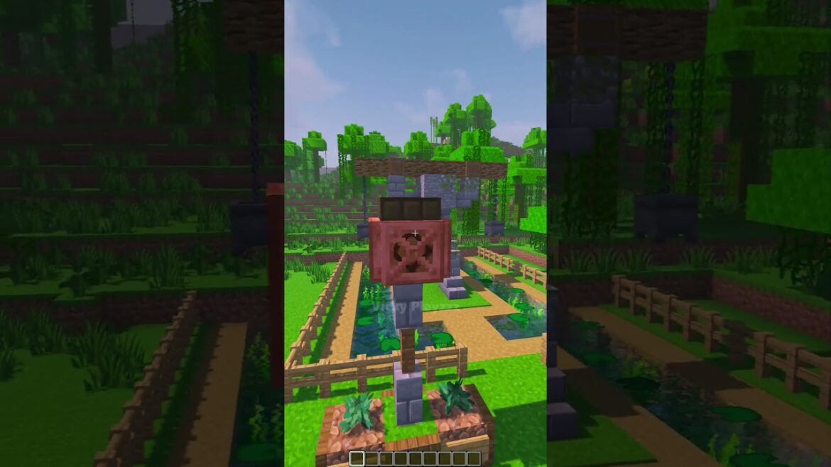 Real Working Garden Light 💡 in Minecraft