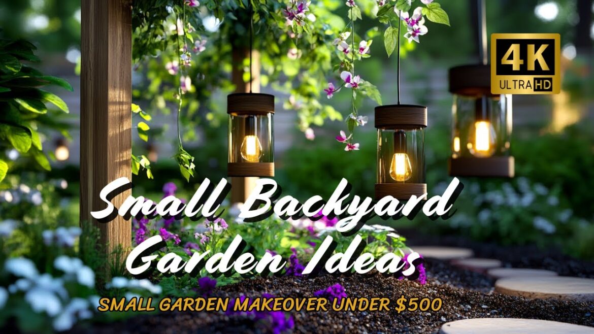 10 Stunning Backyard Landscaping Ideas on a Budget | Small Garden Makeover Under $500