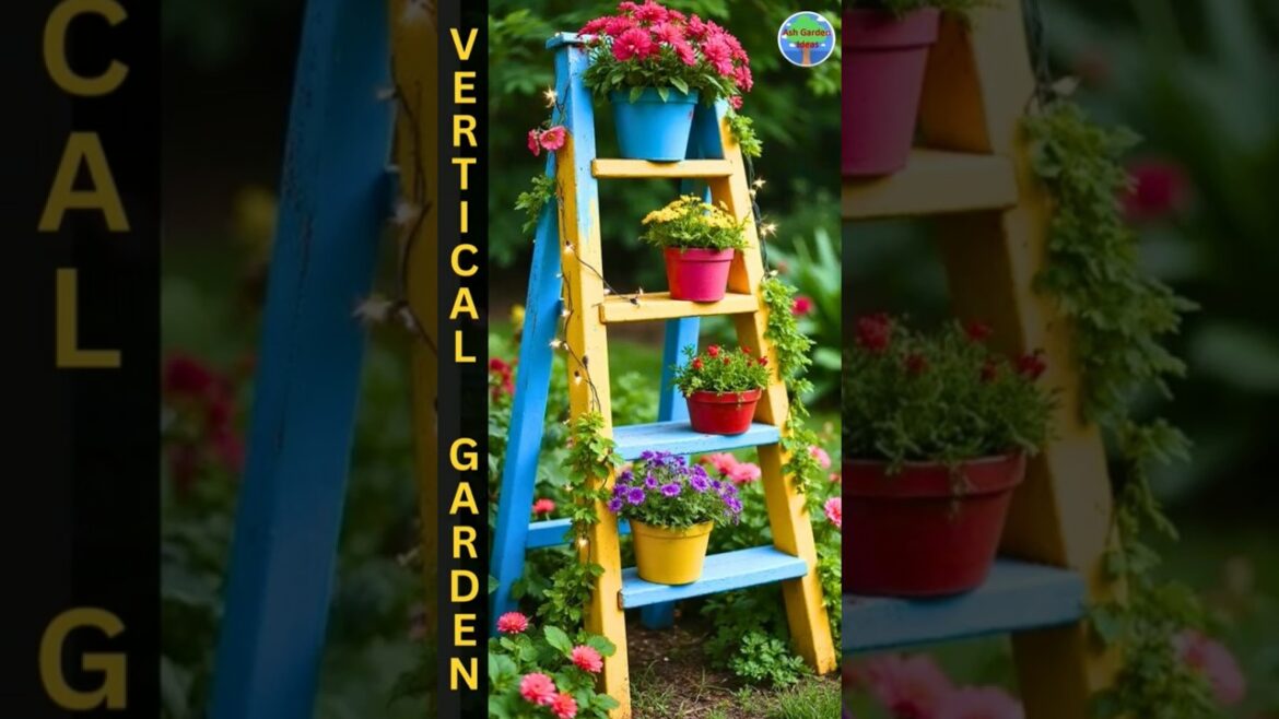 Vertical garden design for small spaces