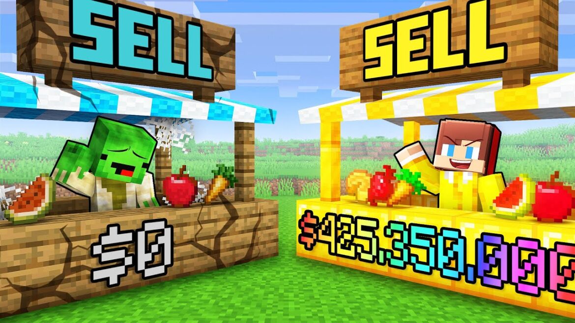 JJ and Mikey POOR vs RICH Grow a Garden – Maizen Minecraft Animation JJ and Mikey POOR vs RICH Grow a Garden - Maizen Minecraft Animation