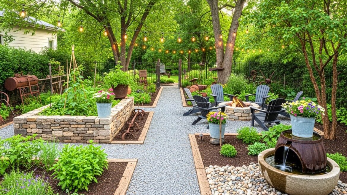 Genius Rustic Farmhouse Backyard Garden Ideas: Low-Cost DIY, Reclaimed Wood, Paths & Lighting Genius Rustic Farmhouse Backyard Garden Ideas: Low-Cost DIY, Reclaimed Wood, Paths & Lighting