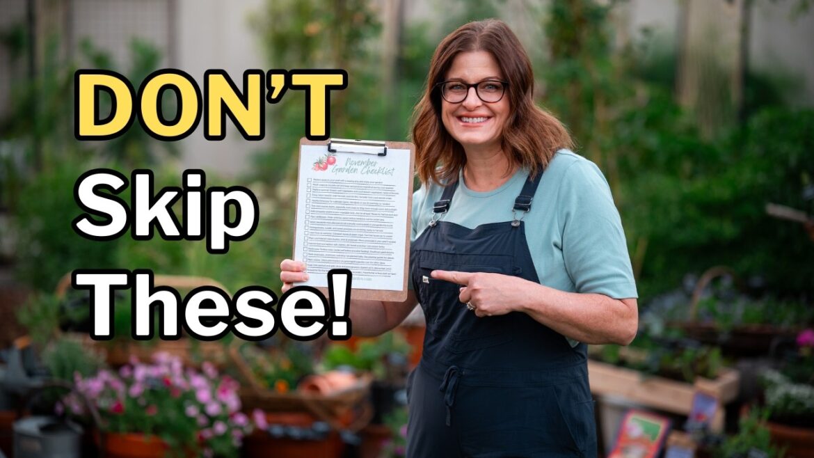 NOVEMBER GARDENING TIPS for Mild Winter Climates