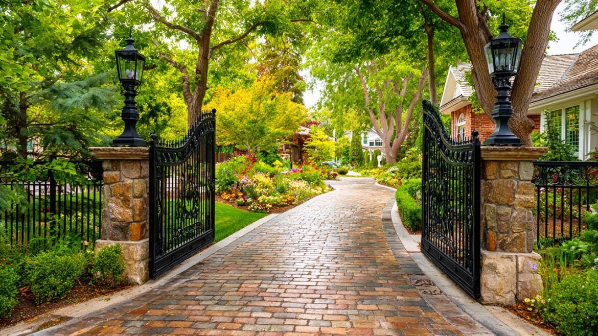Top 2025 Entrance Design Trends: Luxury Garden Gates & Small Yard Landscaping Ideas