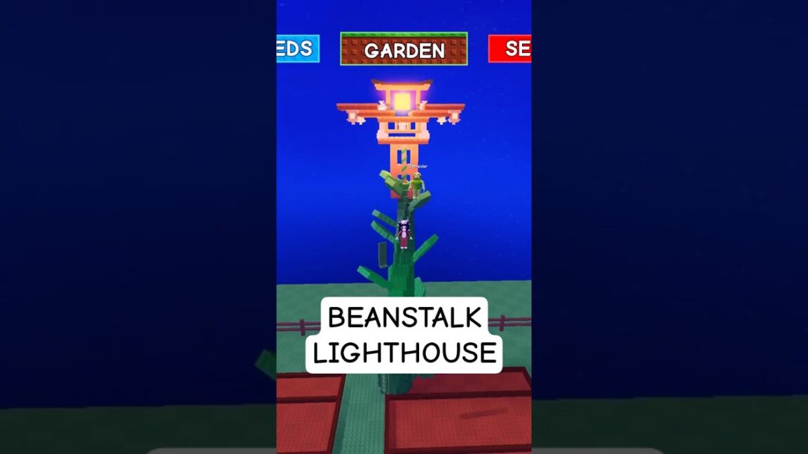 #10 Grow a Garden Design Ideas - Lighthouse #growagarden
