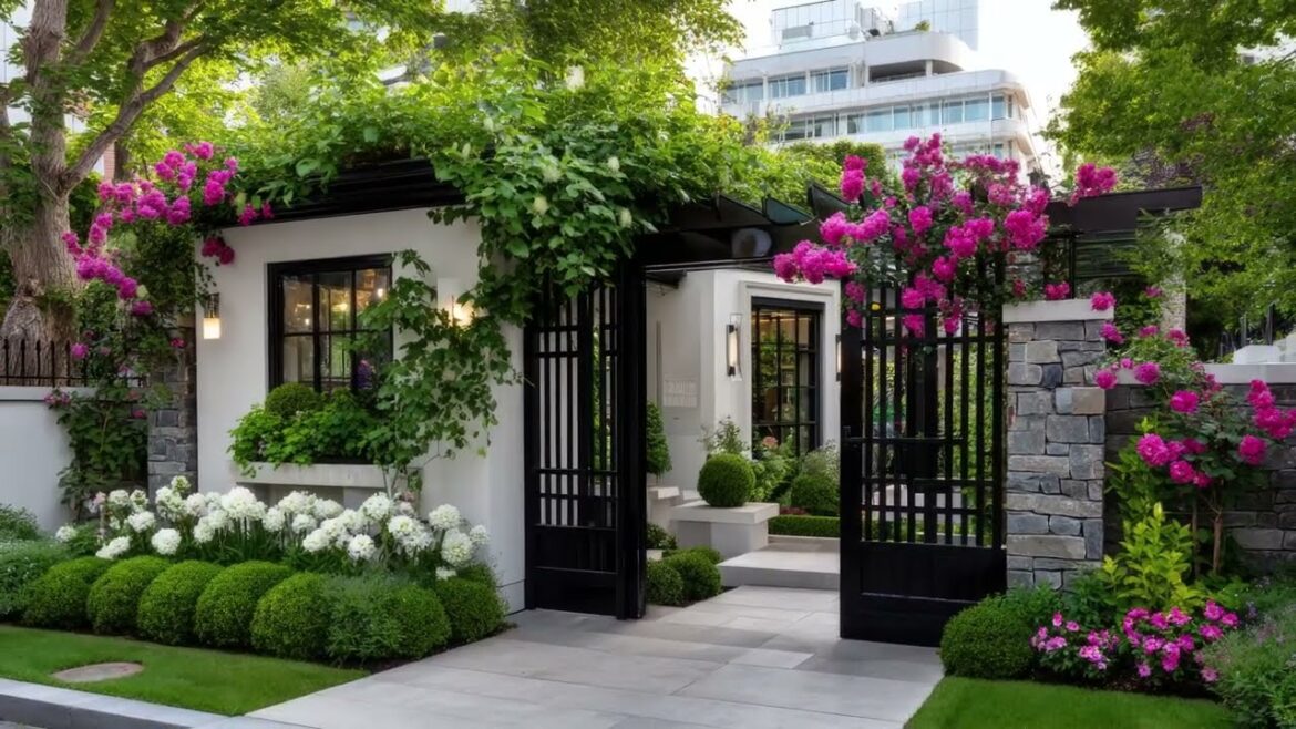 Elegant Entryway 2025 | Small Front Yard Garden Ideas with Stunning Arches & Gates Elegant Entryway 2025 | Small Front Yard Garden Ideas with Stunning Arches & Gates
