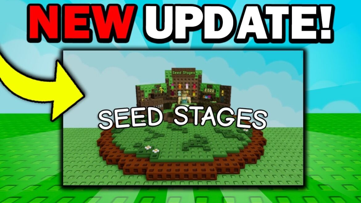 NEW SEED STAGES EVENT UPDATE!! in Grow a Garden Roblox!