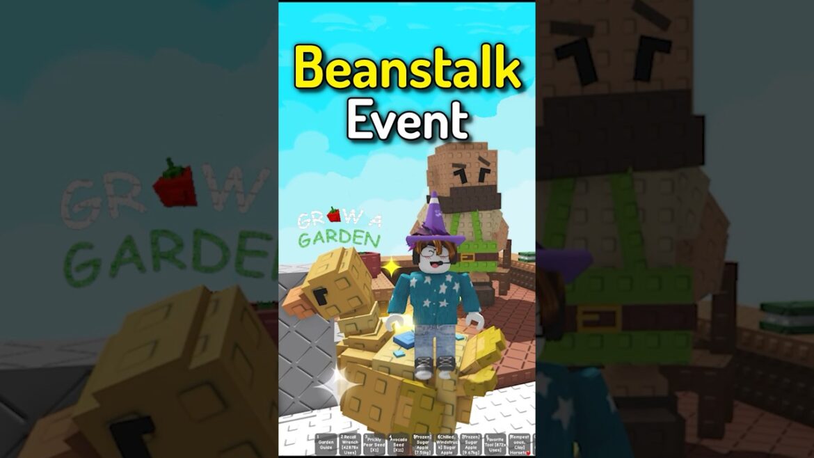 How To Beanstalk Event FAST in Roblox Grow A Garden Guide for Golden Goose