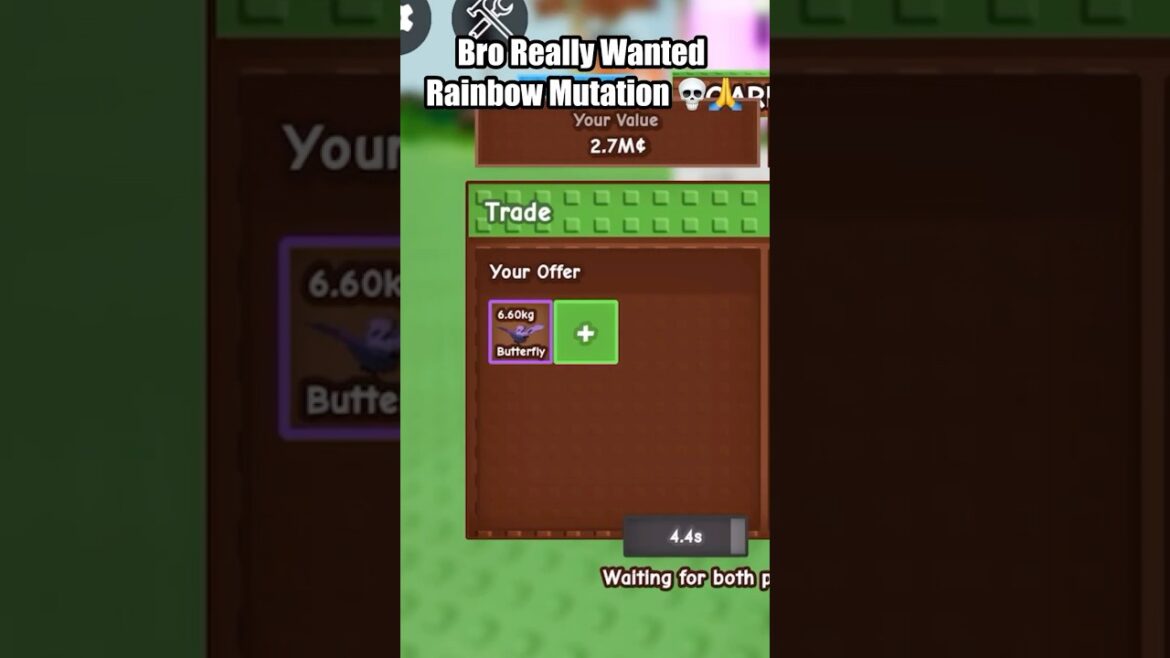 I Traded My Butterfly For Insane Offer 😍 Grow A Garden #roblox #growagarden