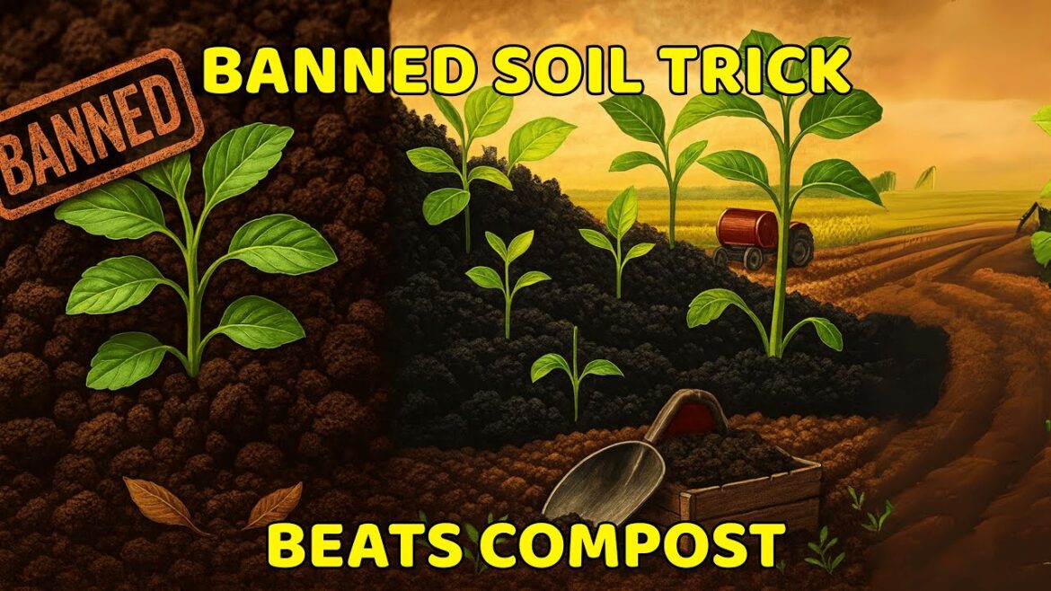 🌱 Why This BANNED Soil Trick from the 1800s Still Outgrows Compost