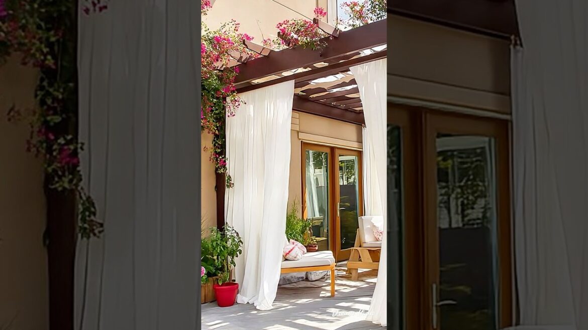 Romantic Outdoor Retreat Idea #home #gardendelight #gardenideas #garden #eleganthomes #gardening