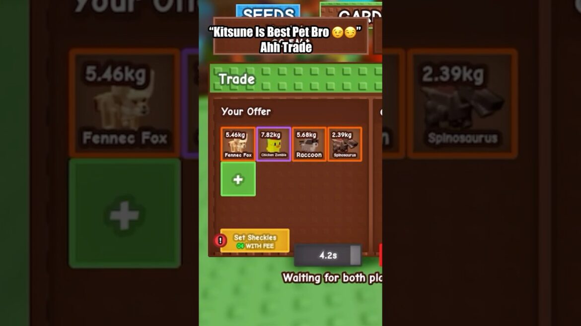 I Got Red Kitsune For This Offer 😍 Grow A Garden #roblox #growagarden I Got Red Kitsune For This Offer 😍 Grow A Garden #roblox #growagarden