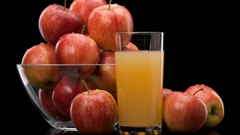 Good weather improved fruit growth resulting in larger apples this year