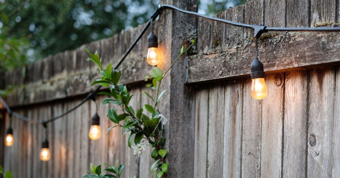 Lawyer explains rules for putting fairy lights on your garden fence