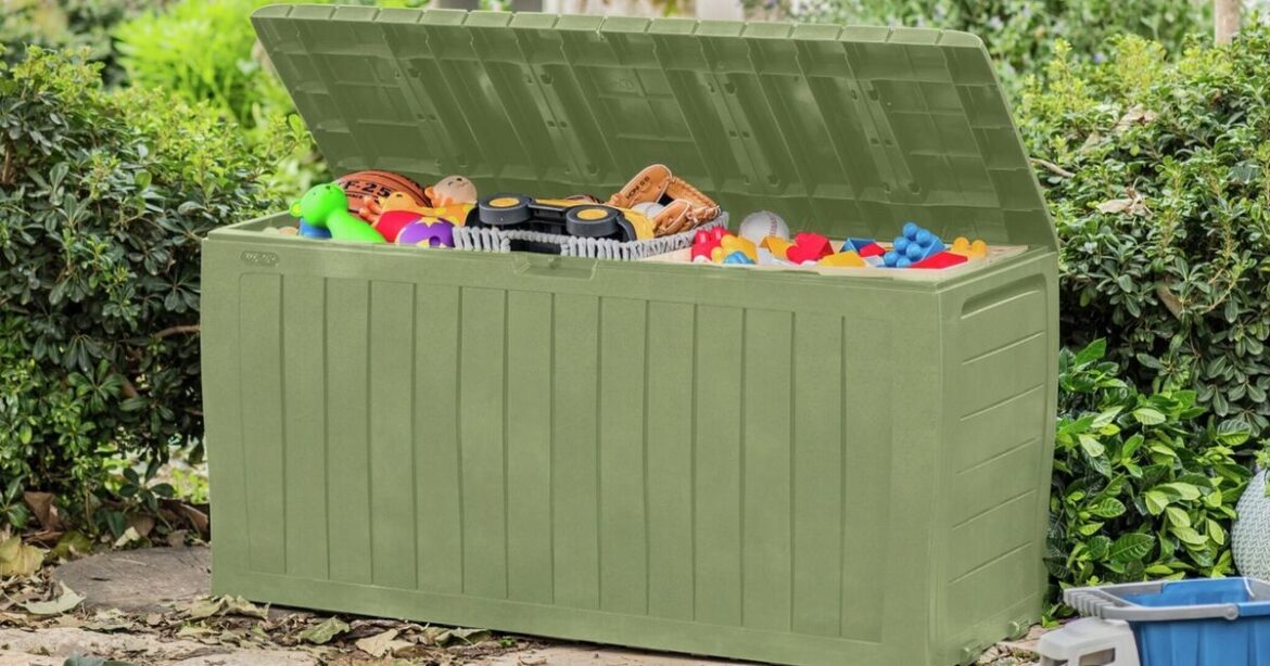 ‘Sturdy and watertight’ garden storage box reduced to £33 'Sturdy and watertight' garden storage box reduced to £33
