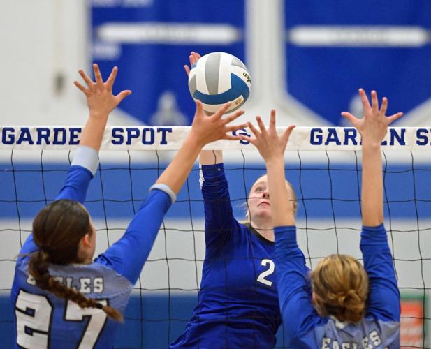 Cocalico vs. Garden Spot - L-L League girls volleyball