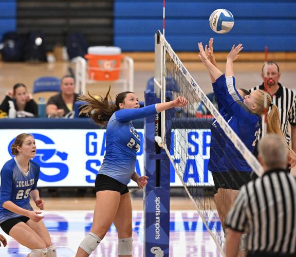 Cocalico vs. Garden Spot - L-L League girls volleyball