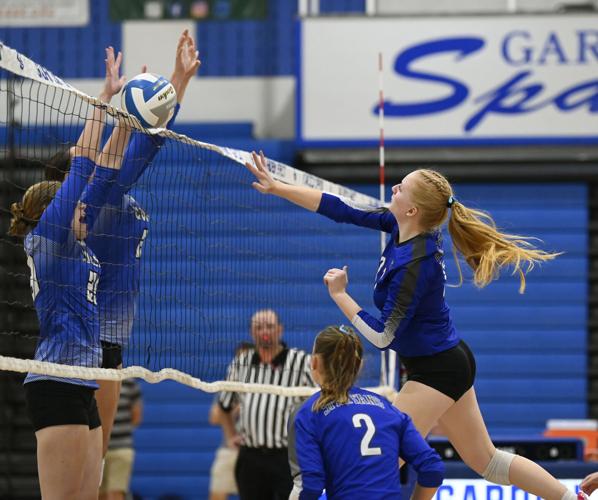 Cocalico vs. Garden Spot - L-L League girls volleyball