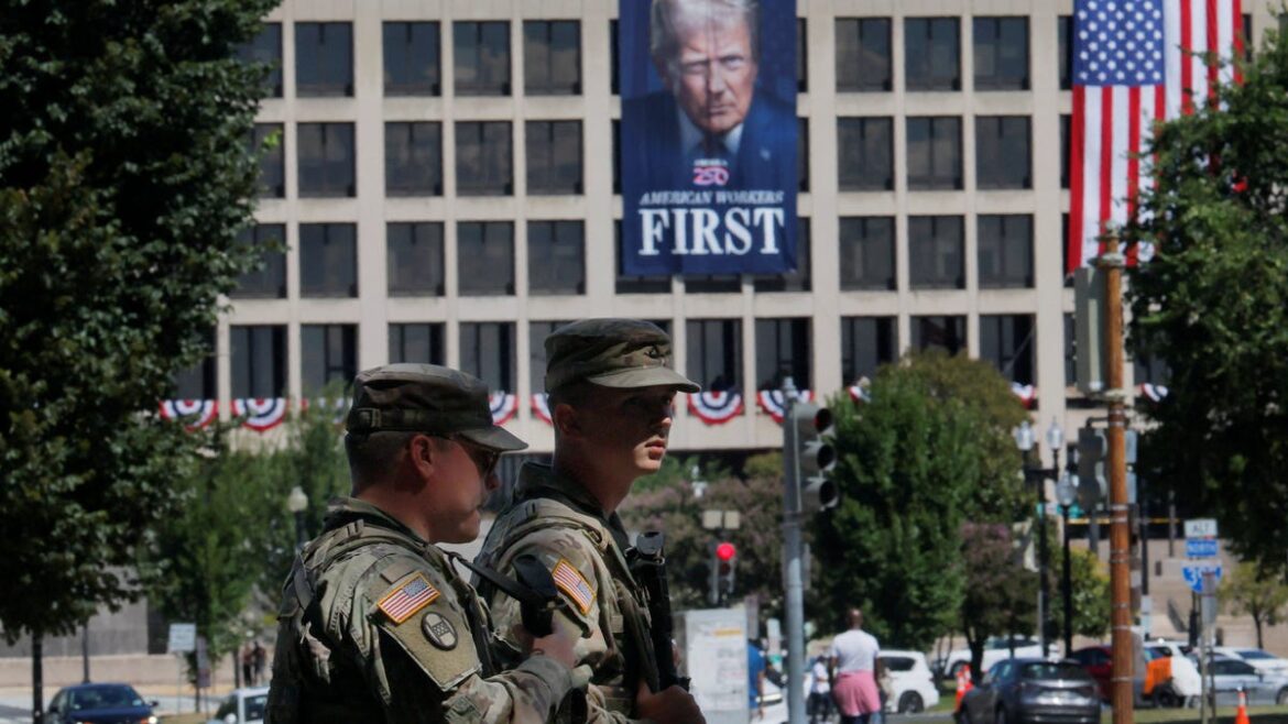 Trump insults National Guard troops with DC cleanup tasks