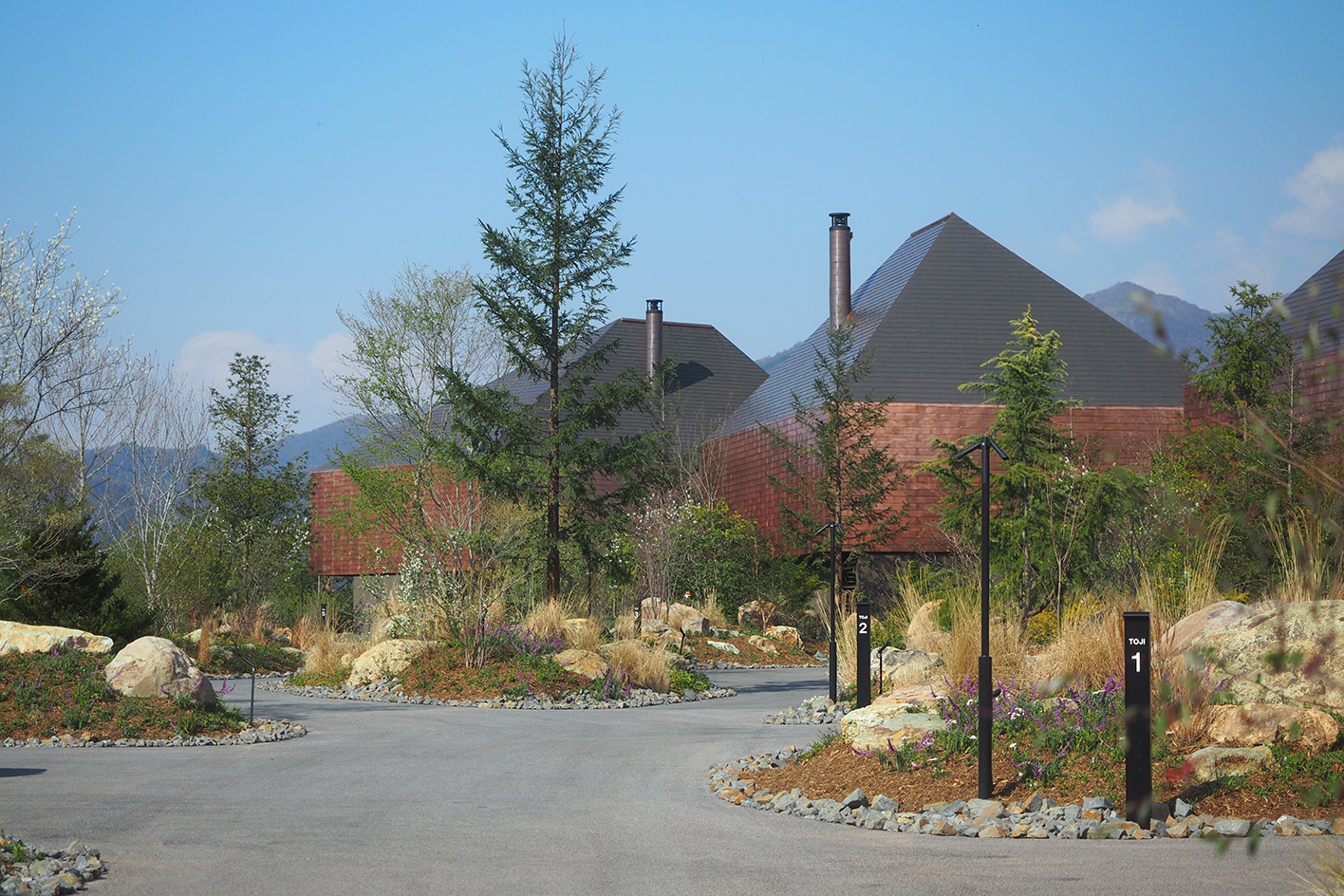Taichi Saito landscape architecture work - not a hotel minakami toji