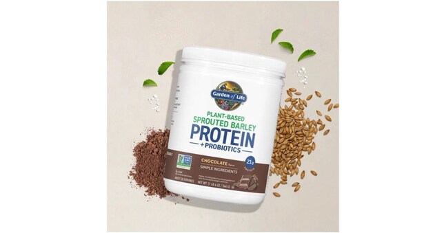Garden of Life® Introduces Sprouted Barley Protein + Probiotics Powders Garden of Life® Introduces Sprouted Barley Protein + Probiotics Powders