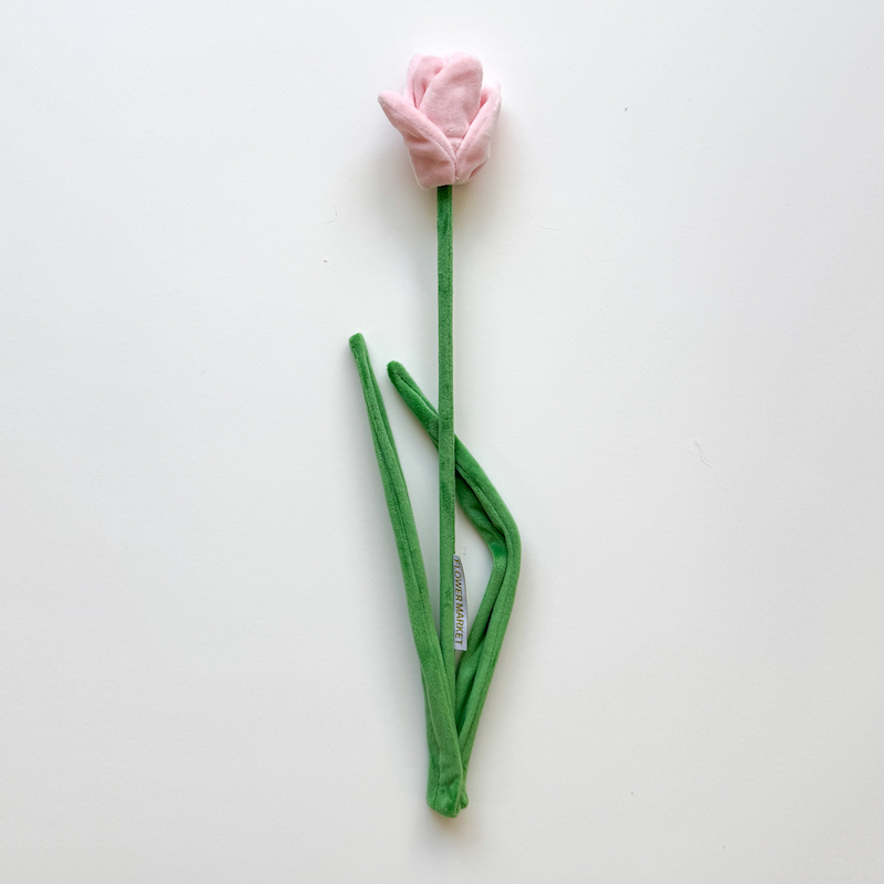 One of the plush flowers included in Cj Hendry's Flower Market 2.0