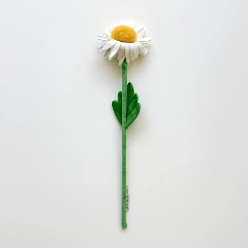 One of the plush flowers included in Cj Hendry's Flower Market 2.0