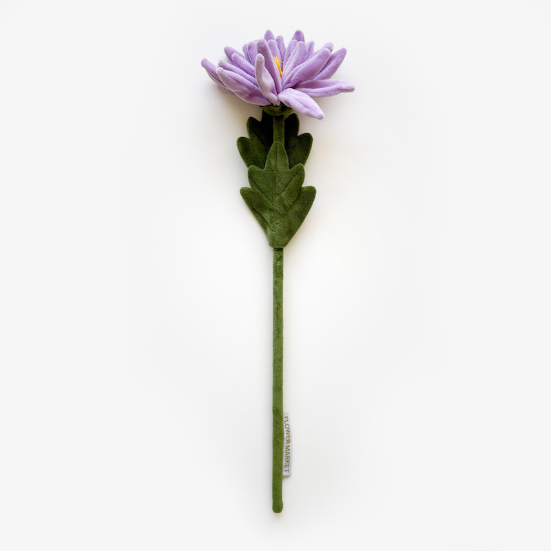One of the plush flowers included in Cj Hendry's Flower Market 2.0