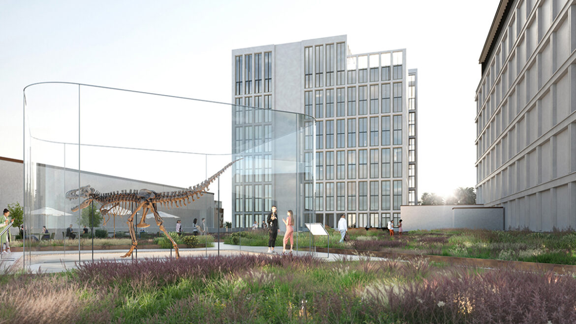 Ellison Development proposes rooftop dino-garden at The Central Ellison Development proposes rooftop dino-garden at The Central