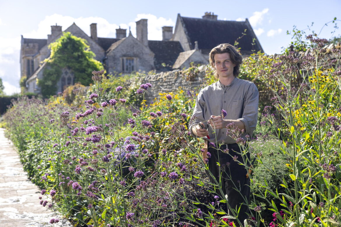 Sam Finch at Lytes Cary in Somerset