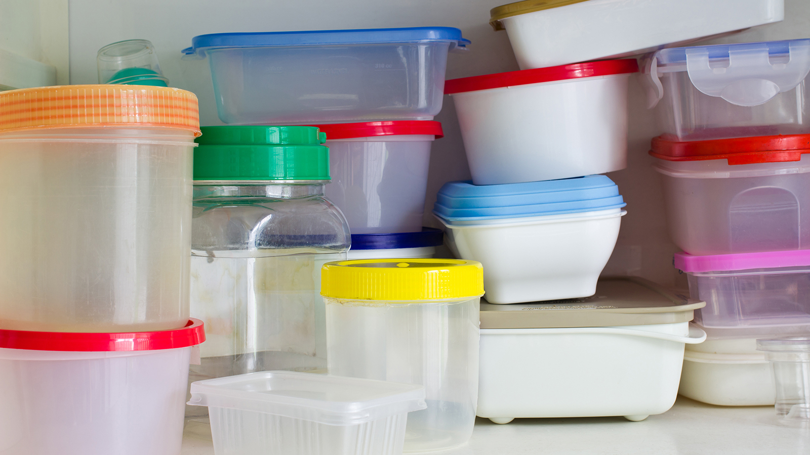 Old food containers