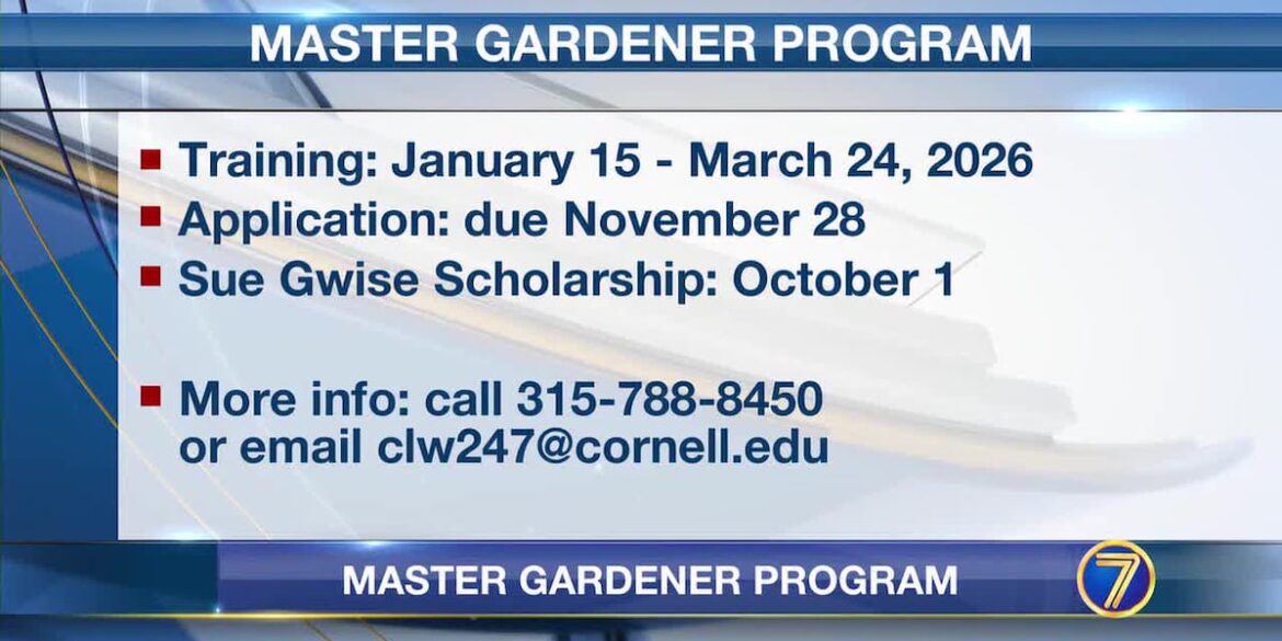 How you can become a master gardener How you can become a master gardener