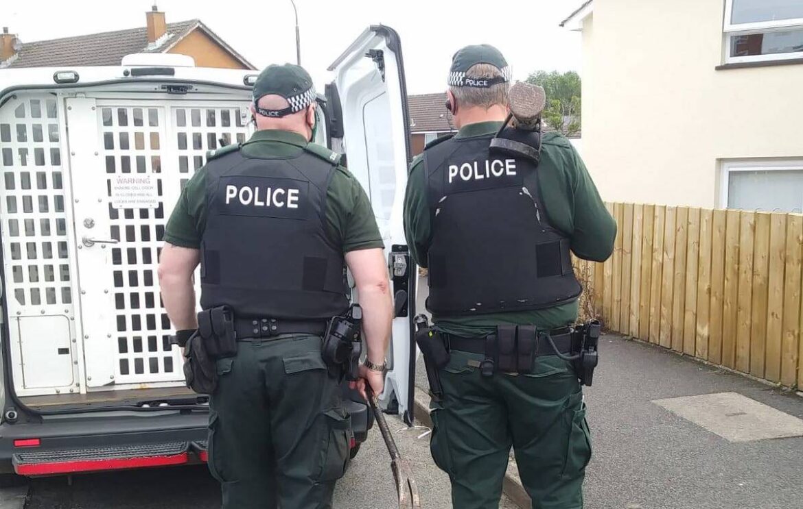 Killylea property searched and garden combed by specialist police officers – Armagh I