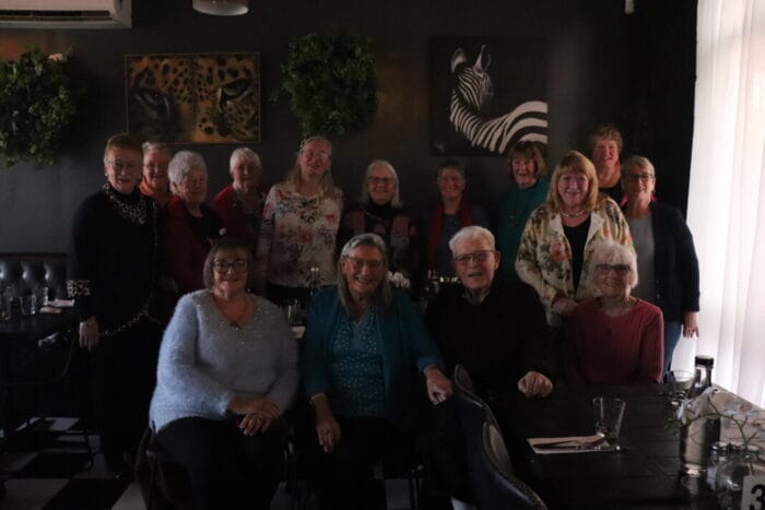 Pretty Sally Gardening Club members farewell lunch 1 1