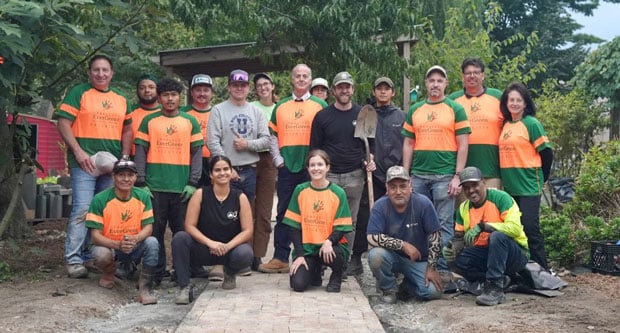 Project EverGreen completes 10th community garden renovation in New York City Photo: Christian Hernandez and Luke Truetken