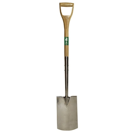 Kent &amp; Stowe Classic Stainless Steel Digging Spade