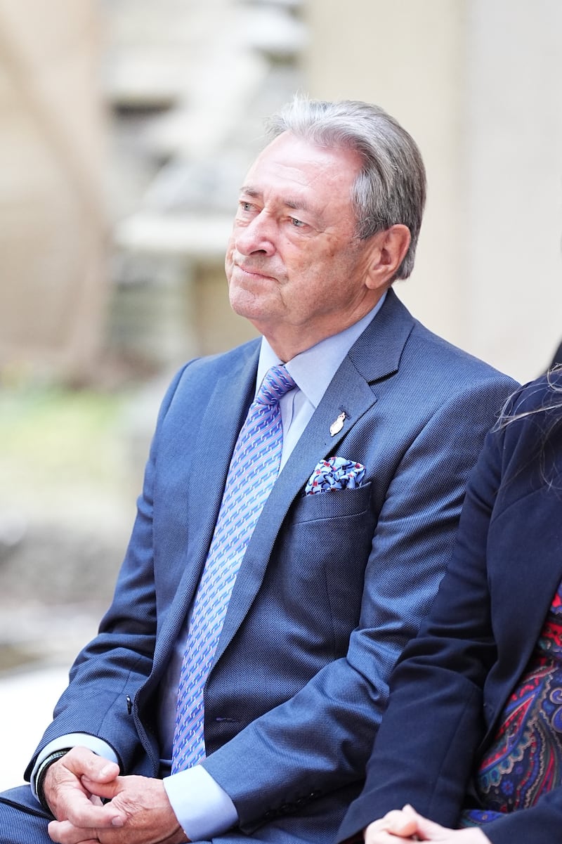 Alan Titchmarsh at Westminster Abbey