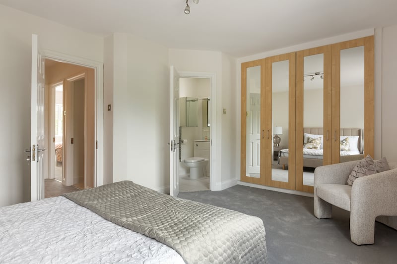 Main bedroom is en suite