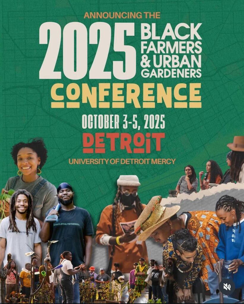 EVENT: 2025 Black Farmers & Urban Gardeners Conference [Detroit MI]